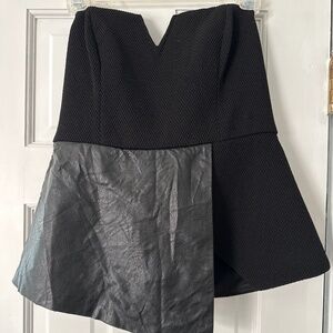 ally strapless top
